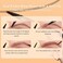 2024 New Microblading Eyebrow Pen (Chestnut), 3D Waterproof Microblading Eyebrow Color with 4 Fork Tip Tattoo, Long-Lasting Natural Eyebrow Pencil, Advanced Professional Hair-Like Brow Pen for Women