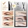 Eyebrow Pen, Micro 4 Point Makeup Pens, Microblading Eye Brow Pencil for Natural and Hair-Like Strokes Makeup, Waterproof, Long Lasting &amp; Professional Eyebrow Definer (#2 Dark Brown)