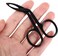 Leadigol 3 Pcs Eyebrow Scissors Tweezers, Stainless Steel Eyebrow Pliers Clips Professional Straight Pointed Slanted Head Tweezers Beauty Tools for Women