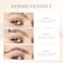 QIC Eyebrow 4 Tip Brow Pencil,Microblading Eyebrow Pen Waterproof Long-Lasting Eyebrow Microblading Pen Eyebrow Pencil with an Upgrade Micro-Fork Tip Applicator for Natural Eyebrow (Light Brown-01)