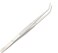 OdontoMed2011&reg; Heavy Duty 6 inches Stainless Steel College Tweezers Curved Tips All-purpose Forceps Professional Tweezers Tongs and Comfortable Ridged Handle for Crafting Repairing General Purpose