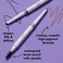 e.l.f. Instant Lift Waterproof Brow Pencil, Long-Lasting Eyebrow Pencil For Grooming &amp; Shaping Brows, Vegan &amp; Cruelty-free, Blonde (Pack of 2)