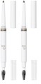 e.l.f. Instant Lift Waterproof Brow Pencil, Long-Lasting Eyebrow Pencil For Grooming &amp; Shaping Brows, Vegan &amp; Cruelty-free, Blonde (Pack of 2)