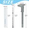 6pcs Eyebrow Tools 2pcs Eyebrow Measuring Ruler Vernier Caliper 2pcs Microblading Skin Marker Pen 2pcs Paper Ruler Eyebrow Permanent Makeup Position Mark Tools for Eyebrow Lips