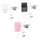 3pcs 32.8ft Microblading String for Brow Mapping Eyebrow Mapping String Measuring Tool for Marking Symmetrical Eyebrows Black White Pink