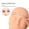 100pcs Disposable Brow Ruler, Transparent Scale, Microblading Eyebrow Stickers, Adhesive, Symmetrical Eyebrows