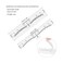 100pcs Disposable Brow Ruler, Transparent Scale, Microblading Eyebrow Stickers, Adhesive, Symmetrical Eyebrows