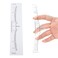100pcs Disposable Brow Ruler, Transparent Scale, Microblading Eyebrow Stickers, Adhesive, Symmetrical Eyebrows