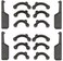 VANANA 6 Pairs Nose Lifting Shaper Inserts, 3 Sizes Invisible Nose Lifter Soft Silicone No Pain Nose Up Corrector Beauty Tool, Comfortable Easy Install Removable (Black)