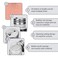 ATOMUS Brow Mapping String Set with 10g White Brow Paste 30m White Brow Mapping Thread 2pcs Eyebrow Brush for Microblading Lip Tool Accessories