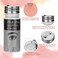 ATOMUS Brow Mapping String Set with 30m White Brow Mapping Thread 10g White Brow Paste 2pcs Brow Brush for Brow Mapping Measuring