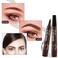 Microblading Eyebrow Pen 3D 4 Fork Tip Eyebrow Pencil Creates Lasting MakeUp Professional Natural Looking Brow Pen Cover Sparse Areas Daily Waterproof Brow Pencil