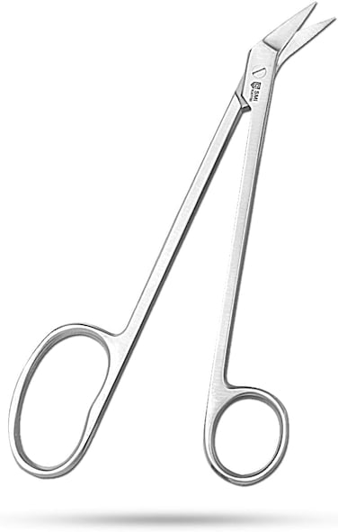 SMI 18 cm Long Handle Toenail Scissors for Seniors Podiatrist Nail Clippers for Disabled Thick &amp; Ingrown Nails Stainless Steel Nail Scissors Nail Cutters