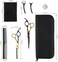 Hair Cutting Scissors Kit Hairdressing Scissor Professional Barber Flat Cut Tooth Scissors Bangs Thinning Shears Set Stainless Steel with Hairpin Comb for Men Women