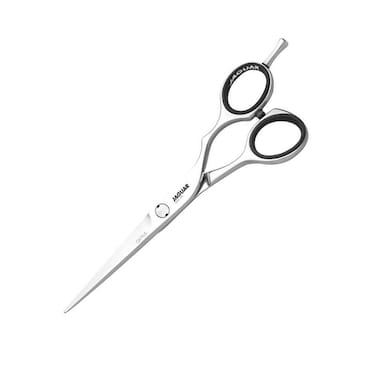 Jaguar Shears Silver Line CJ4 Plus 6.0 Inch Offset Professional, Ergonomic, Steel Hair Cutting