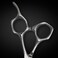 Professional Hair Cutting Scissors - 6 or 7 Inch Sizes - Convex Blade - Japanese 440C Stainless Steel - For Wet or Dry Cutting - Saki Shears Musashi For Hairdressers and Barbers (Thinning 6 Inches)