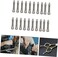20Pcs hair Stainless steel Tail nail hairdressing shear finger rest Refer to scissor part finger rest for salon major dedicated decorate tool replace