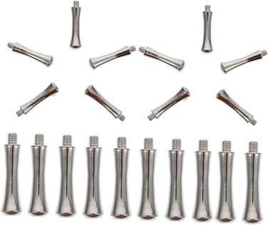 20Pcs hair Stainless steel Tail nail hairdressing shear finger rest Refer to scissor part finger rest for salon major dedicated decorate tool replace