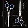 Professional Barber Hairdressing Scissors Kit: 6-inch Thinning Shears &amp; Hair Cutting Razor Edge Scissor, Crafted from Japanese Stainless Steel.