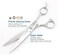 Barber Scissors Set 7" Professional Sliding Hair Scissors Sliding Hair Shears 6 Inch Thinning Shears Hair Thinning Scissors Razor Edge 440C Kinsaro