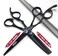 hairdresser professional scissors set left-handed 6.0 inch hair sparse scissors hairdressing scissors 440C (2pc)