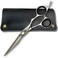 Hair Cutting Shears/Scissors Crafted from Japanese Damascus Steel - Sharp, Durable, Long-Lasting - Designed for Professional Barbers and Hairdressers (6.0 Inch Saki Dotanuki)