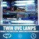 UV Light Nail Tool Cleaning Machine,12L Large Box Cabinet with 2 UVC Ultraviolet Lamp and Timer Setting for Salon,Spa,Beauty and Barber