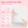 COSCELIA 8pcs Cuticle Oil for Nails Cuticle Oil Pen Bulk for Nail Care Gel Polish Softener and Strengthener Natural Moist Gel Nail Nourishment Treatment Manicure Tools DIY Gifts for Women