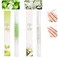 Meschett 2PCS Cuticle Oil Pens for Nail Care,Cuticle Revitalizer Oil Pen with Soft Brush,Cuticle Oil to Prevent Nail Cracking and Dry (Lily &amp; Apple Flavor)
