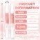 Meschett 2PCS Cuticle Oil Pens for Nail Care,Cuticle Revitalizer Oil Pen with Soft Brush,Cuticle Oil to Prevent Nail Cracking and Dry (Peach &amp; Strawberry Flavor)
