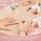 Meschett 2PCS Cuticle Oil Pens for Nail Care,Cuticle Revitalizer Oil Pen with Soft Brush,Cuticle Oil to Prevent Nail Cracking and Dry (Cherry &amp; Lavender Flavor)