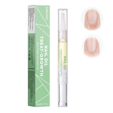 Nail Growth Oil Pen - Nail Cuticle Oil - Natural Nail Growth Serum - Cuticle Oil Pen For Nails Moisturize -Nail Oil For Growth And Strength - Nail Strengthener For Damaged Nails