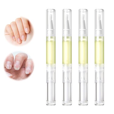 Radiant Nail Growth GIL, Radiant Nail Growth Oil Pen,Cuticle Oil for Nails,Nail Strengthener, For Moisturize Strengthen Nail Care Oil, Finger Edge Manicure Nourishing Pen, Nail Skin Edge Care(4PCS)