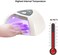 MelodySusie Eos Pro12W UV/LED Nail Lamp - Smart Nail Dryer, Cures All Major Gel Nail Polish Brands, White