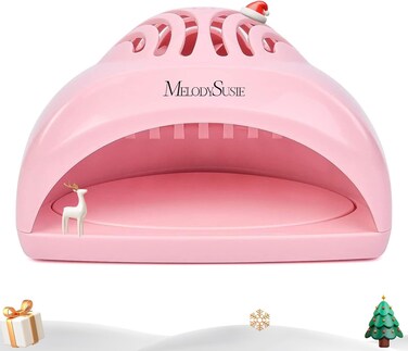 MelodySusie Portable Kids Nail Dryer, Mini Nail Fan Quick Nail Dryer for Regular Polish Manicure Tool, Safe for Hands, Skin, Children's Gift, Great Gift for Girls