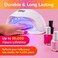SUNUV UV LED Nail Lamp, UV LED Nail Polish Dryer Professional Gel Machine for Manicure and Pedicure with Sensor and 4 Timers 48W SUN5Plus Gift for Girls Women