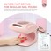 SAVILAND Professional Nail Dryer: 300W Quick Drying Nail Dryer for Regular Polish Acrylic Dip Powder Nail Dehydrator Primer Nail Polish Dryer Fan with Hot &amp; Cold Air Must Have Nail Tech Supplies