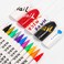 12 Pcs/Set Nail Art 3D Painted Pen Drawing Nail Point Graffiti Dotting Pen Flower Pen Hook Line DIY Nail Art Gel Nail Polish
