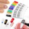 12 Pcs/Set Nail Art 3D Painted Pen Drawing Nail Point Graffiti Dotting Pen Flower Pen Hook Line DIY Nail Art Gel Nail Polish