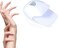 Portable Nail Fan Dryer for Nail Art Polish Gel, Quick Dry Nail Dryer Blower Machine for Nail Salons Fingernail Toenail（White）