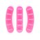 3pcs False Nail Art Tips Practice Display Stand Tool with 10 pcs False Nail Tips for Gel Nail Polish DIY Nail Training Tools (Rose) (display stand)