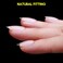 Makartt Almond Nail Tips, Extra Short Full Cover Pre-shape Fake Nails Half Matte Soft Clear Gel Nail Tips Acrylic False Nails, 12 Sizes French Press on Nail Extension Salon Home DIY 120pcs
