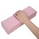 Arm Rest for Nails, Pebbled Grain Leather Nail Pillow Hand Rest for Nail Tech Acrylic Nails, Sturdy Manicure Cushion Holder for Nail Salon and Home Use (Pink)