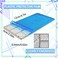 PH PandaHall 5pcs Nail Art Stamping Plate, Abstract Geometric Texture Nail Stamper Line Pattern Nail Stamping Plate Print Nail Stencils Stainless Steel Nail Image Plates for Nail Art Design