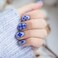 PH PandaHall 5pcs Mosaic Tile Pattern Nail Art Templates, Kaleidoscope Stamping Plate 52 Patterns Plant Flower Nail Art Stencils Stainless Steel Plates for Nail Design Print Manicure Salon
