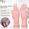 AORAEM Nail Trainning Hand Flexible Soft Practice Plastic Mannequin Hand Nails Tips Art Trainer Manicure Practice Hand Tool