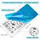 NICENEEDED Punk Style Nail Art Stamping Template, Tarot Cross Snake Butterfly Image Nail Plates Nail Supplies, 1Pc Mix Pattern Vintage Nail Templates for Printing Stencil Tools