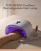 MelodySusie Cordless UV Nail Lamp with 3 Timers &amp; Smart Sensor, P-Plus30G Rechargeable UV Light Cures All Gels, Especially Builder, Hard, Extension, Acrylic &amp; Chrome Gel Polishes White