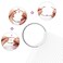 BQAN 200 Pcs Nail Swatch Sticks with Ring, Nails Art Display Nail Swatch Sticks   Nail Practice Sticks for Home or Salon Use, 4 Pack Number Stickers