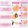Yokilly Acrylic Nail Practice Hand - Bendable Soft, Flexible Plastic, Fake Mannequin Training Hand with Clamp Holder